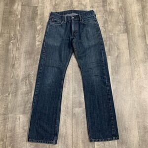 Levi's 514 Straight Leg Jeans Medium Wash Men's 30x32 Modern Denim